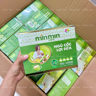 Bột Ngũ Cốc Lợi Sữa MIN MIN Care Hộp 500gr/ 25 gói