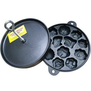 Khuôn làm bánh bông lan 12 lỗ Vạn lợi chống dính dày nặng