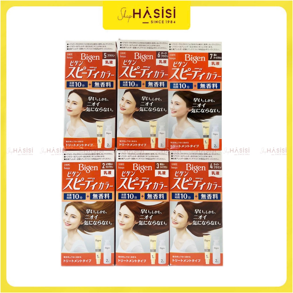 Thuốc Nhuộm - JAPAN - BIGEN - Hoyu (Hàng Nhật)