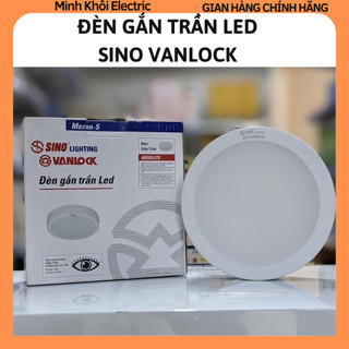 Đèn led âm trần downlight Sino Vanlock MZR,đèn âm trần,đèn led ốp trần,đèn downlight âm trần,đèn gắn trần led,đèn led