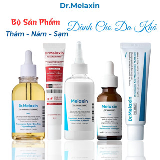 Dr Melaxin ,Bộ sản phẩm TX dr melaxin giảm thâm mụn ,sạm nám ,tàn nhang dành cho da khô