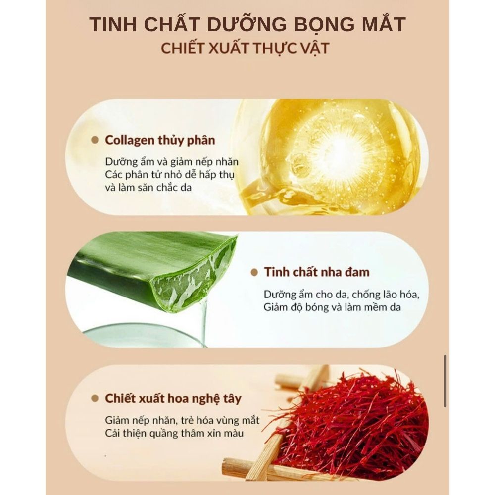Kem Dưỡng Mắt OSUFI, Kem Mắt Hỗ Trợ Làm Sáng Da, Mờ Quầng Thâm, Bọng Mắt, Ngăn Ngừa Nếp Nhăn Lão Hoá OSUFI