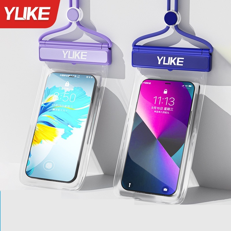 Túi Đựng Điện Thoại Chống Nước YUKE Cao Cấp Có Dây Đeo Tiện Lợi Nhiều Màu- Túi Chống Nước Điện Thoại Đi Bơi, Đi Biển