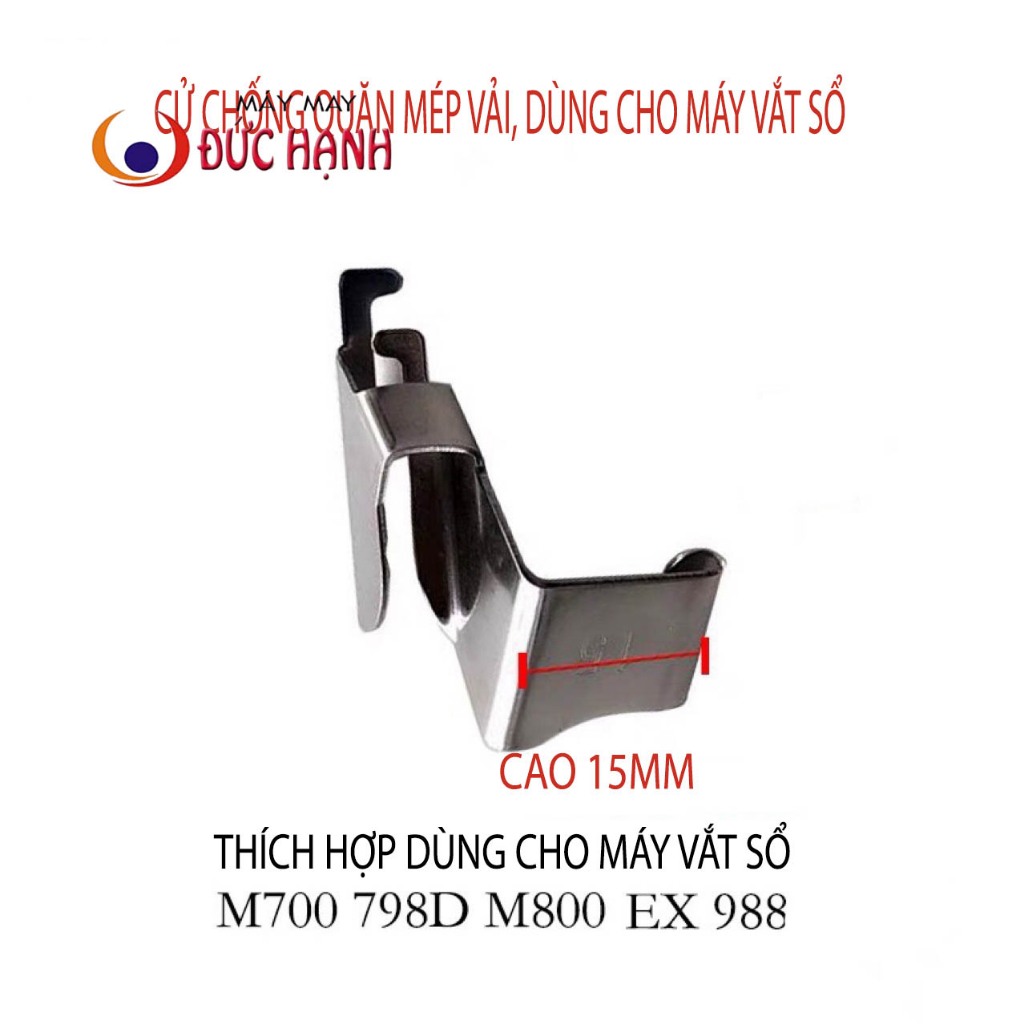 CỬ CHỐNG QUĂN MÉP VẢI MÁY VẮT SỔ công nghiệp