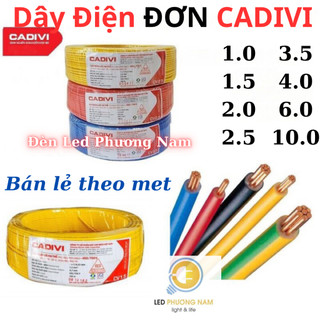 [CADIVI] DÂY ĐIỆN ĐƠN 2.5 - Cuộn 100m