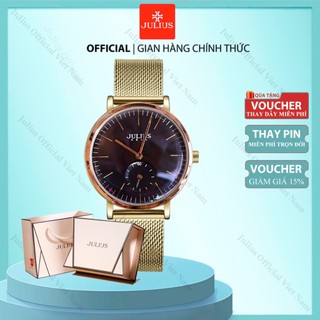 Đồng hồ nữ julius ja-1065 dây thép