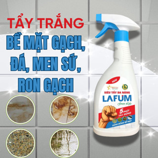 Nước tẩy gạch đa năng tẩy trắng nền gạch đá mốc rêu, xi măng, ố rỉ sét trên nền gạch, chà ron gạch