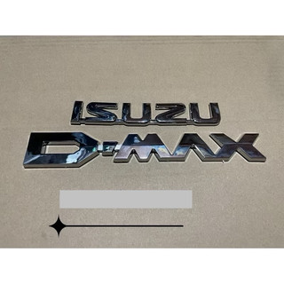 logo chữ ISUZU DMAX dán đuôi xe