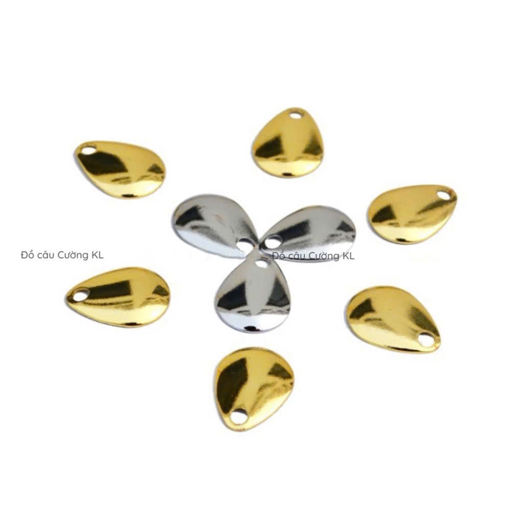 Vỉ 5 chiếc Thìa xoay tròn câu lure