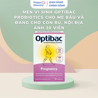 Men Vi Sinh Optibac Probiotics Cho Mẹ Bầu Và Đang Cho Con Bú, Nội địa Anh 30 Viên