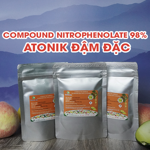 Hợp chất natri nitrophenolate 98%TC (ATONIK) (gói 100g)