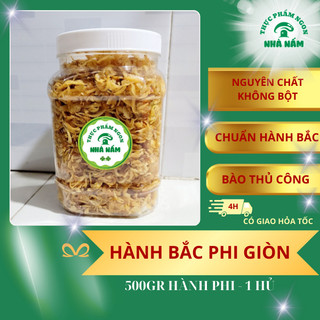 Hành Bắc Phi Thủ Công - Giòn Thơm - Sạch - Không Bột - 500g - Nên đặt Hỏa Tốc khi cùng TP để SP đến KH nguyên vẹn ngon