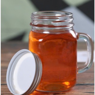 Cốc thủy tinh có quai có nắp 500ml