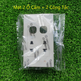 [SINO] Mặt Ổ Cắm + Lỗ Công Tắc