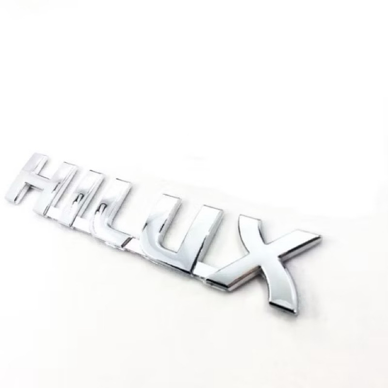 logo chữ nổi TOYOTA HILUX
