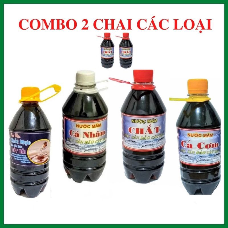 (Nội thành HP miễn ship)Combo 2 chai Mắm Chắt Cát Hải_loại 0,5 lít