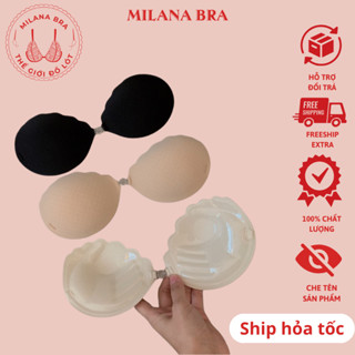 Áo Dán MILANA, ADP45 Áo Ngực Loại Mới Mút Thông Hơi Đệm Bàn Tay Nâng Ngực