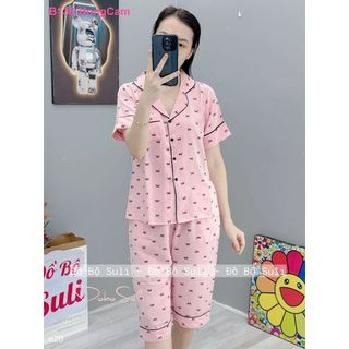 Bộ Lửng Pijama Lụa Mango B199 B136 B081 - Đồ Bộ Suli