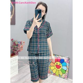 Bộ Lửng Pijama Lụa Mango B199 B136 B081 - Đồ Bộ Suli