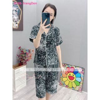 Bộ Lửng Pijama Lụa Mango B199 B136 B081 - Đồ Bộ Suli