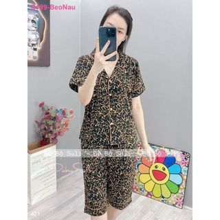 Bộ Lửng Pijama Lụa Mango B199 B136 B081 - Đồ Bộ Suli