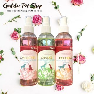 🌸🌼 Nước hoa cho chó mèo Bioline 207ml🌸🌼222