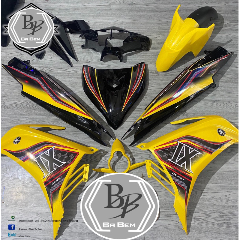 Dàn Áo Vàng Đen Ex 135