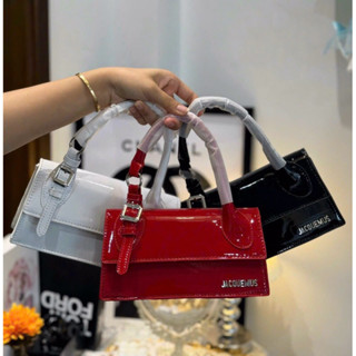 [ ẢNH THẬT LOẠI 1] Túi JAC Da Bóng Dáng NGANG size 20cm