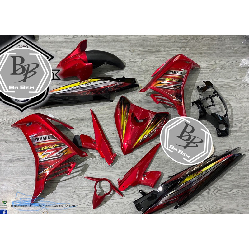 Dàn Áo Đỏ Đen Ex 135