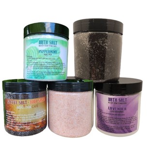  Muối Tắm Tẩy Da Chết Body Thiên Nhiên | Muối Hồng Himalaya - Cà Phê - Tinh Dầu | Mịn Da Trắng Sáng 