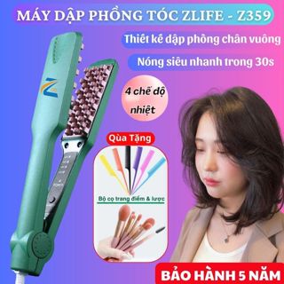 Máy dập phồng, Dập xù Zlife Z359, Kẹp uốn phồng chân tóc, Bấm mè tạo kiểu tóc giữ nếp lâu
