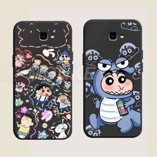 Ốp lưng Samsung J4 Plus / J4+ / J4 Core / J5 Prime / J7 Prime TPU viền vuông in hình LABUBU,SHIN.. đáng yêu cute