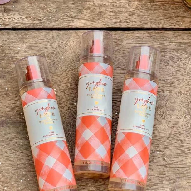 Xịt thơm Body Mist Gingham Love Bbw 236ml
