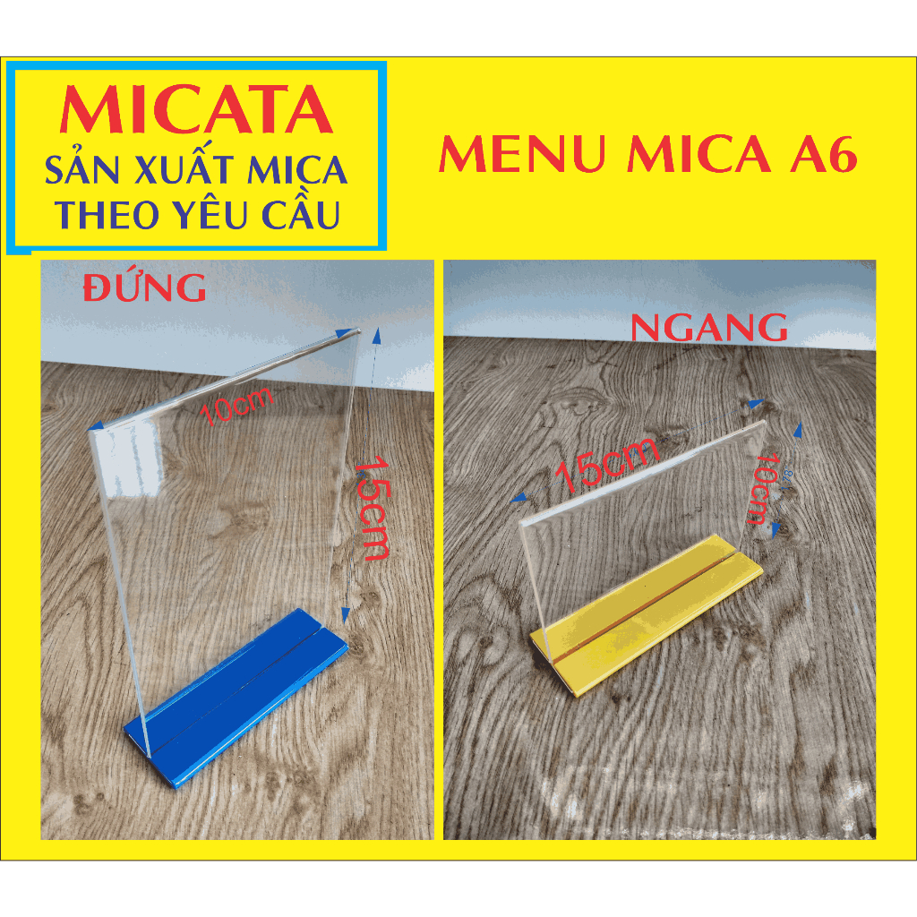 MENU MICA A6 10x15cm ok