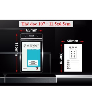 Đeo thẻ học sinh (cả mặt và dây) 1 cái
