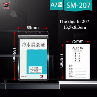 Đeo thẻ học sinh (cả mặt và dây) 1 cái