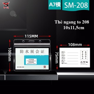 Đeo thẻ học sinh (cả mặt và dây) 1 cái