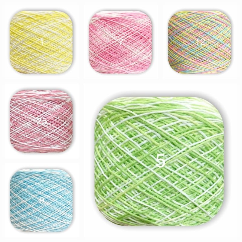Sợi Đẹp cotton loang 1mm