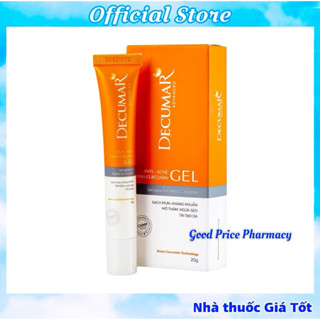 Kem Nghệ Ngừa Mụn Decumar Gel Advanced 20gr Hàng Chính Hãng