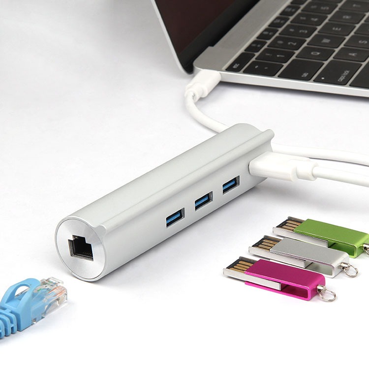 Bộ chia USB ra cổng mạng LAN cho Microsoft Surface Pro