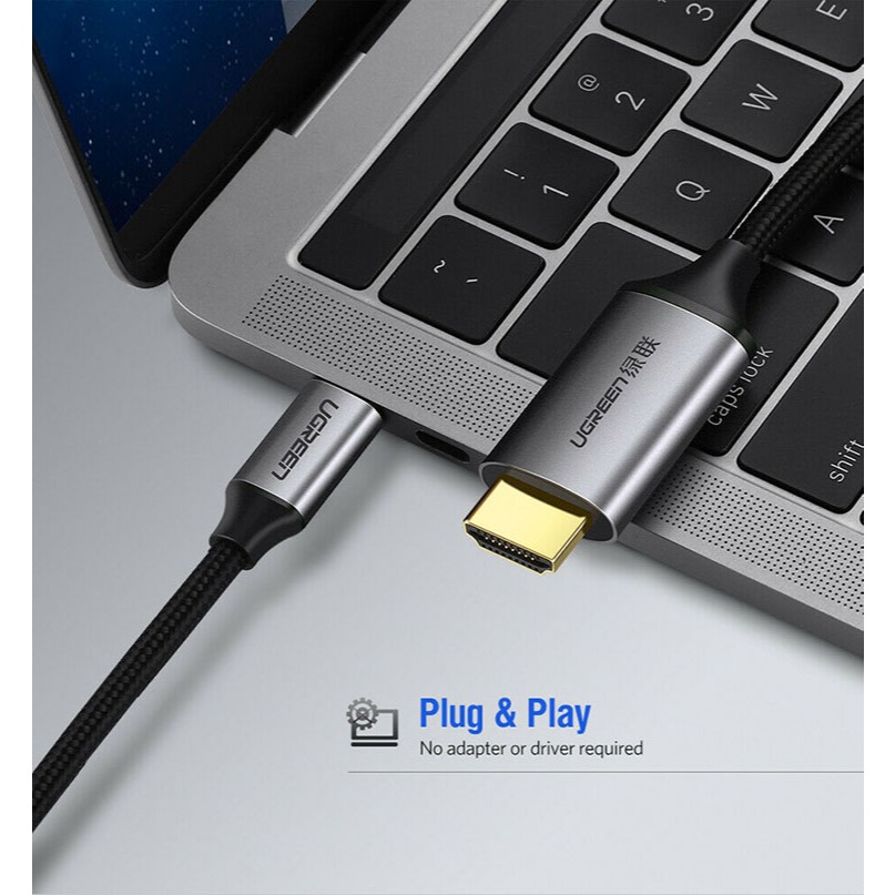 Cáp chuyển đổi tín hiệu Thunderbolt 3 (USB Type C) sang HDMI
