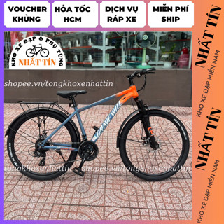 Giao Hỏa Tốc HCM - Xe Đạp Địa Hình Brave Will Size 20-24-26 Cho Học Sinh