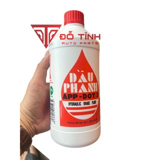 Dầu phanh, dầu thắng APP-DOT3 chai 1lit