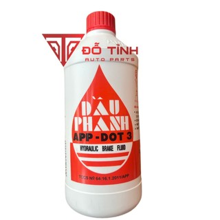 Dầu phanh APP-DOT3 Thùng 12 chai (chai 1lit)