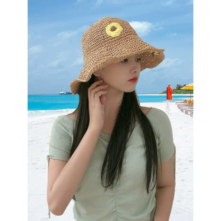 [ Ảnh thật + Clip] Nón cói hoa thêu cao cấp