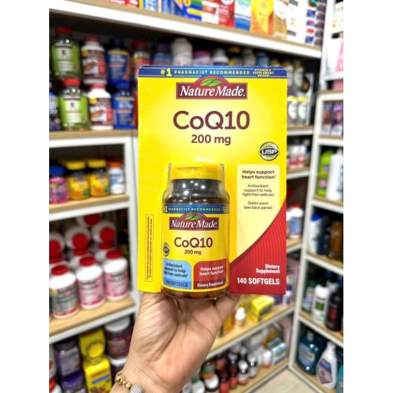 CoQ10 Nature Made 200mg - Viên uống Bổ Tim Mạch Của Mỹ