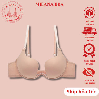   TẶNG DÂY NỐI MẶC 7 KIỂU  Áo lót nữ MILANA Áo ngực có gọng AL403 nâng ngực khoét sâu chuyên dùng mặc váy hở lưng 