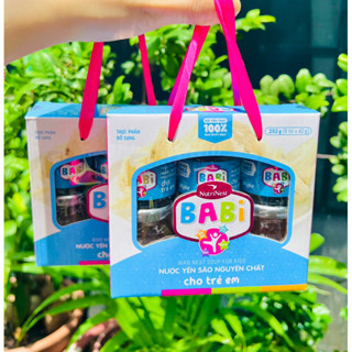 Lốc 6 Hũ Nước Yến Sào Cho Trẻ Em Babi Bird - NUTRINEST- (6 hũ x 42gr)