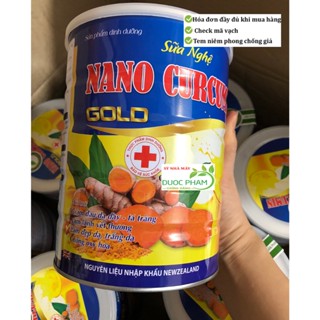 Hộp 900g Sữa Nghệ nano curcumin Gold Colos giúp giảm đau dạ dày tá tràng nhanh lành vết thương,Tăng cường sức khỏe