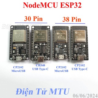 NodeMCU ESP32 Wifi BLE - CP2102- (kit thu phát IoT)
